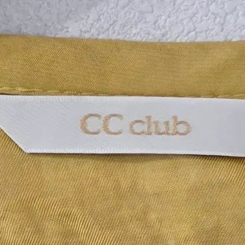 [BUNJANG] CC Club Yellow Trench Coat / CC club 옐로우 트렌치 코트 44~55