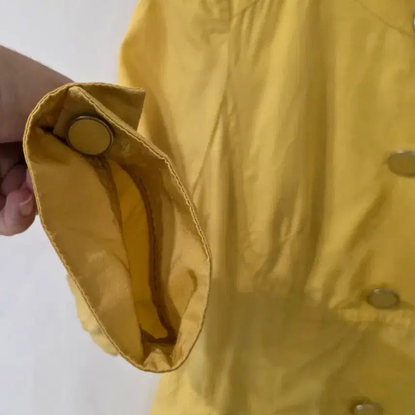 [BUNJANG] CC Club Yellow Trench Coat / CC club 옐로우 트렌치 코트 44~55