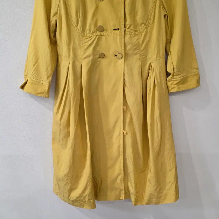 [BUNJANG] CC Club Yellow Trench Coat / CC club 옐로우 트렌치 코트 44~55