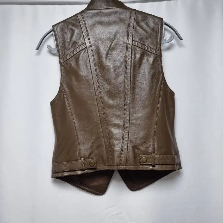 [BUNJANG] BESTI BELLI Leather Rider Vest / BESTI BELLI 베스티벨리 가죽 라이더 베스트