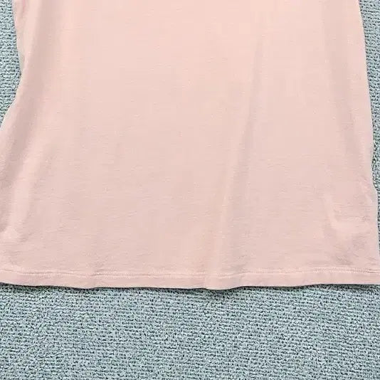 [BUNJANG] Tommy Hilfiger Printed Light Pink T-shirt / 타미힐피거 프린팅 라이트 핑크 반팔티 M/M/M