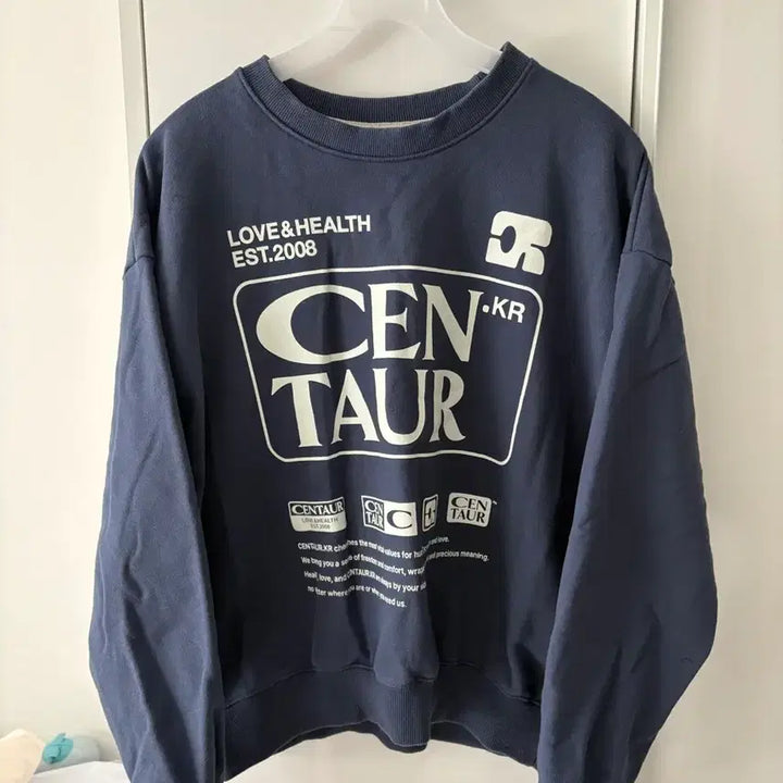 [BUNJANG] Centaur Navy Sweatshirt / 센토르 맨투맨 네이비
