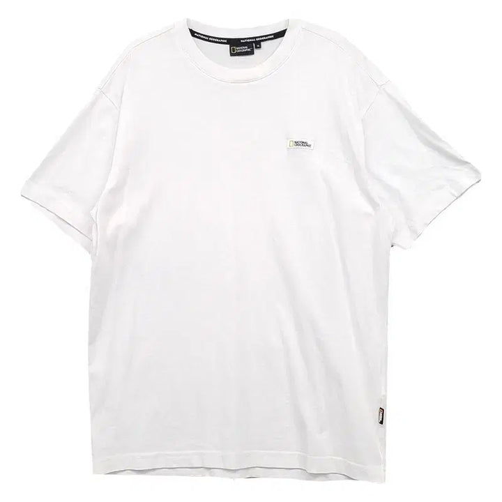 [BUNJANG] National Geographic White T-shirt M / 내셔널지오그래픽 화이트 반팔티 M
