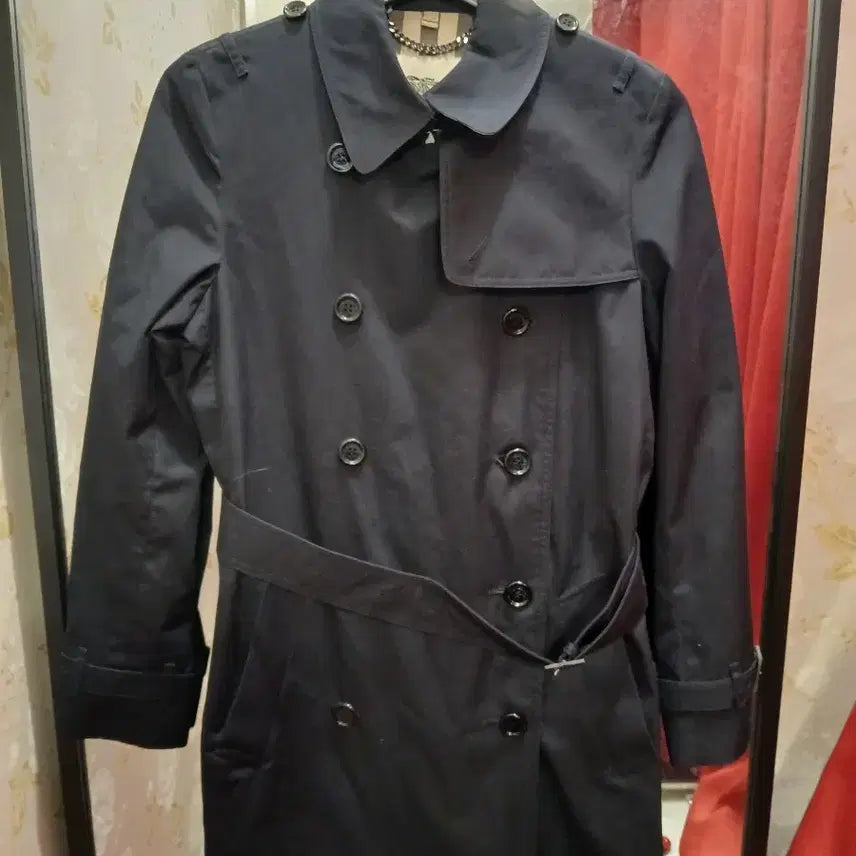 [BUNJANG] Burberry Black Trench Coat Women&