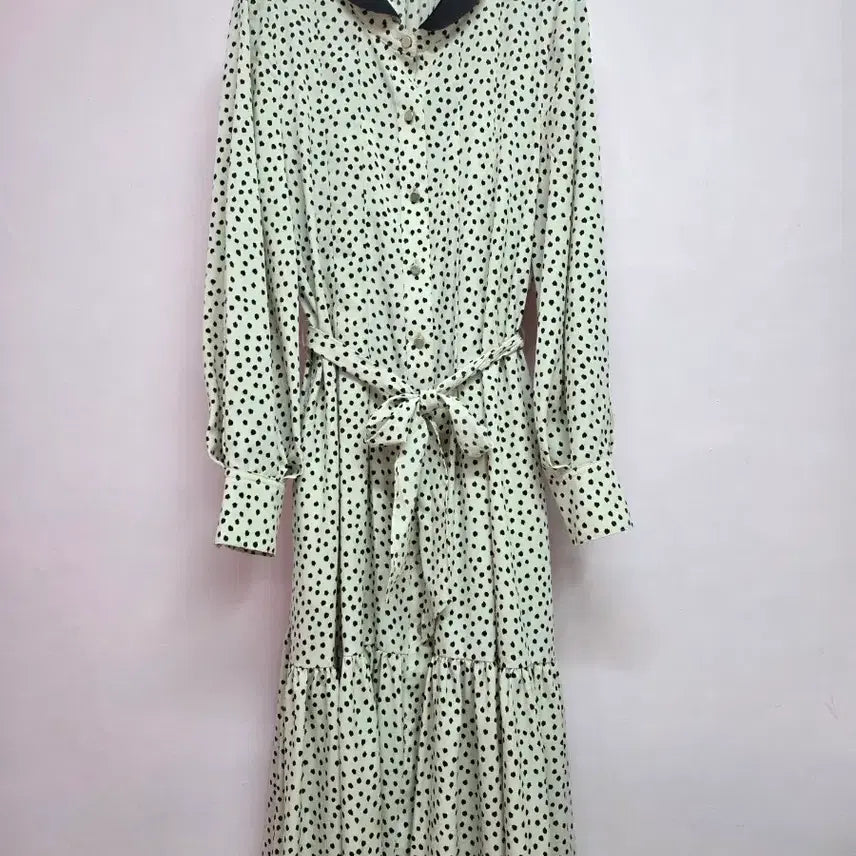 [BUNJANG] Karl Lagerfeld Dot Long Dress / 칼라거펠트 도트 롱원피스 85(55)