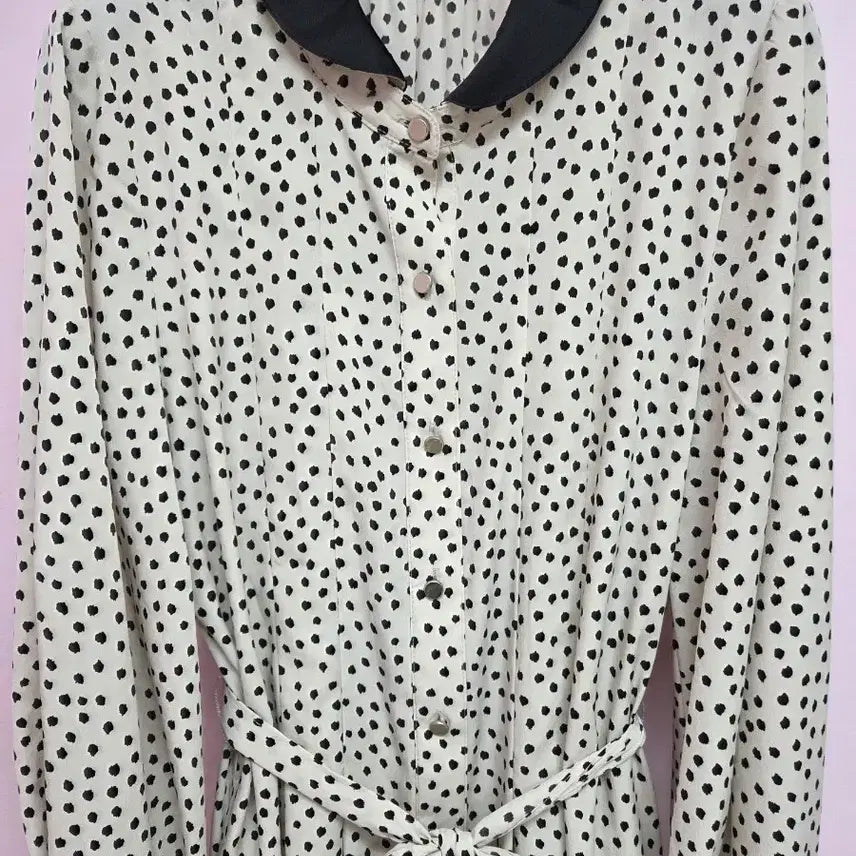 [BUNJANG] Karl Lagerfeld Dot Long Dress / 칼라거펠트 도트 롱원피스 85(55)