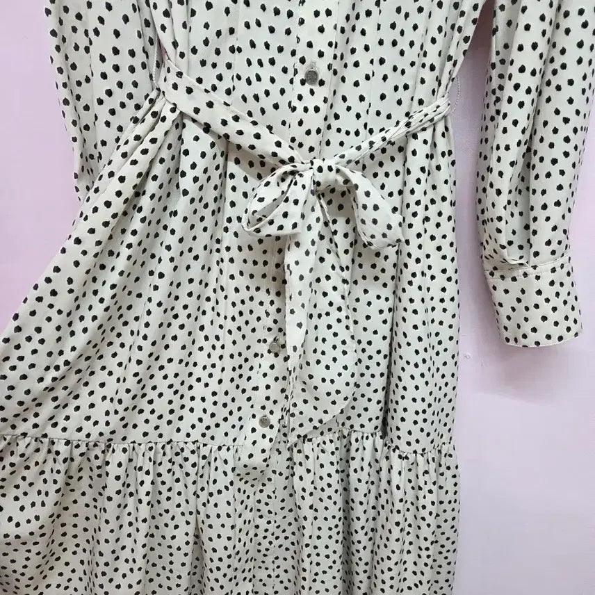 [BUNJANG] Karl Lagerfeld Dot Long Dress / 칼라거펠트 도트 롱원피스 85(55)