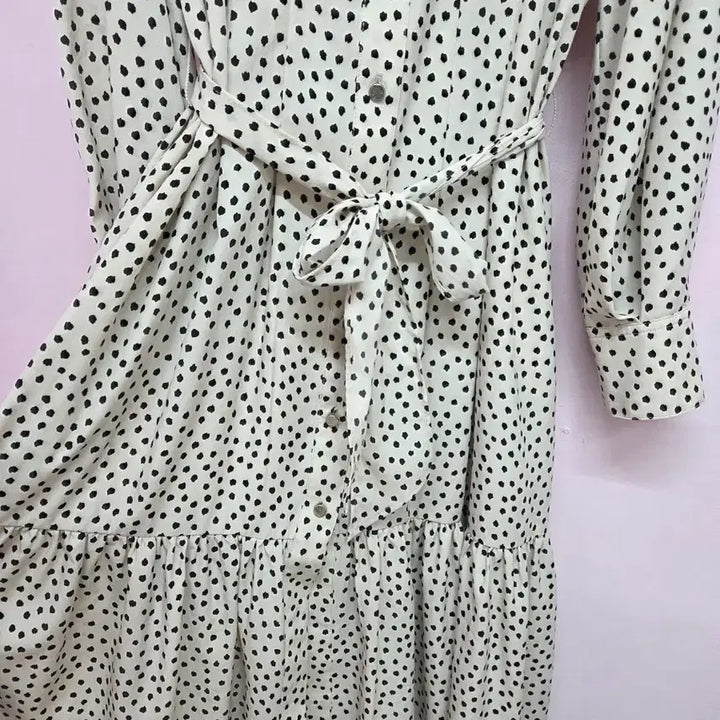 [BUNJANG] Karl Lagerfeld Dot Long Dress / 칼라거펠트 도트 롱원피스 85(55)