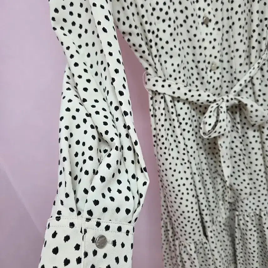 [BUNJANG] Karl Lagerfeld Dot Long Dress / 칼라거펠트 도트 롱원피스 85(55)