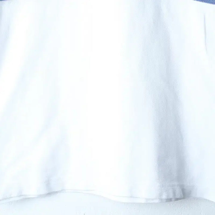 [BUNJANG] Tommy Hilfiger Short Sleeve Polo Shirt - White / (XS-M) 타미힐피거 반팔 카라 티셔츠 삼선 화이트 올드스쿨-185D1