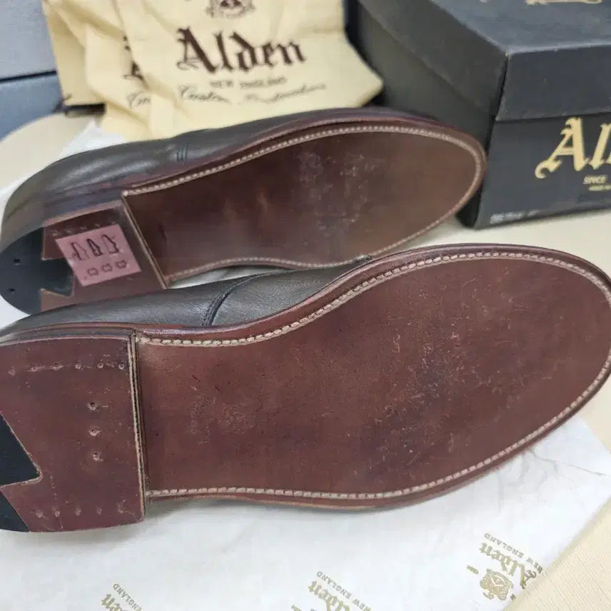[BUNJANG] Alden 95721 Barrie Last Cap Toe Blucher / 알든 95721 캡토 더비 7D (250~255/샌프란시스코 별주)