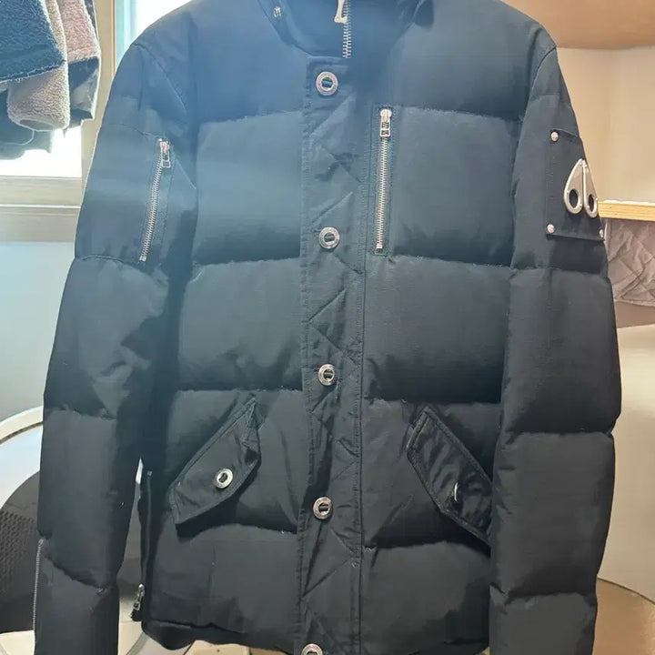 [BUNJANG] Moose Knuckles Black Padded Jacket / 무스너클 블랙 패딩