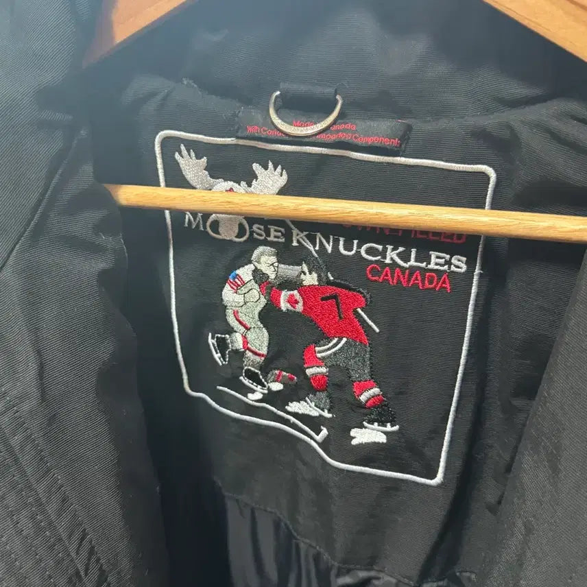 [BUNJANG] Moose Knuckles Black Padded Jacket / 무스너클 블랙 패딩