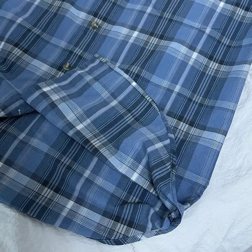 [BUNJANG] Columbia Checkered Short Sleeve Shirt - Large / 콜롬비아 체크 반팔 셔츠 라지