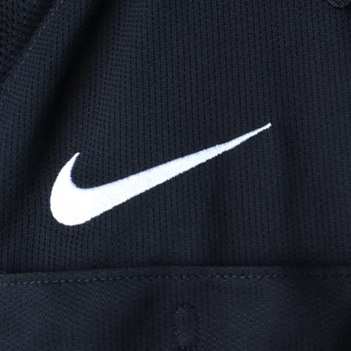 [BUNJANG] Nike Short Sleeve Polo Shirt Soccer Futsal Referee Black / (S) 나이키 반팔 카라 티셔츠 축구 풋살 기능성 심판용 블랙-185D3