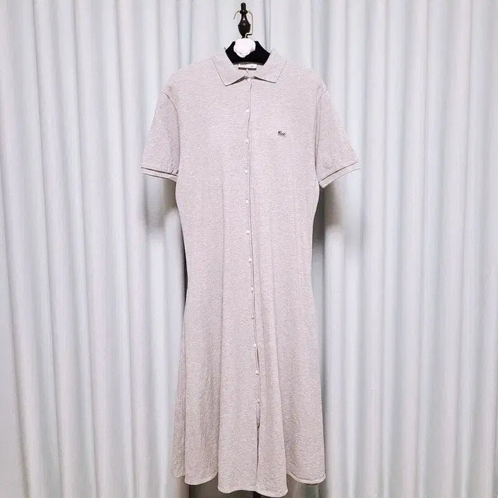 [BUNJANG] Lacoste Full-Button Pique Dress Women&