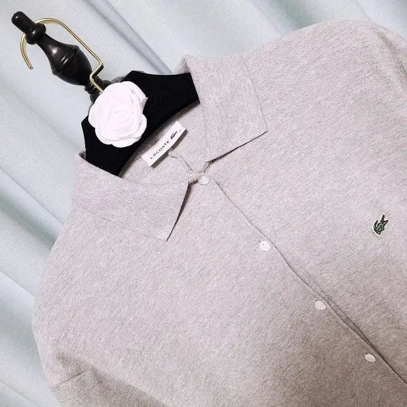 [BUNJANG] Lacoste Full-Button Pique Dress Women&