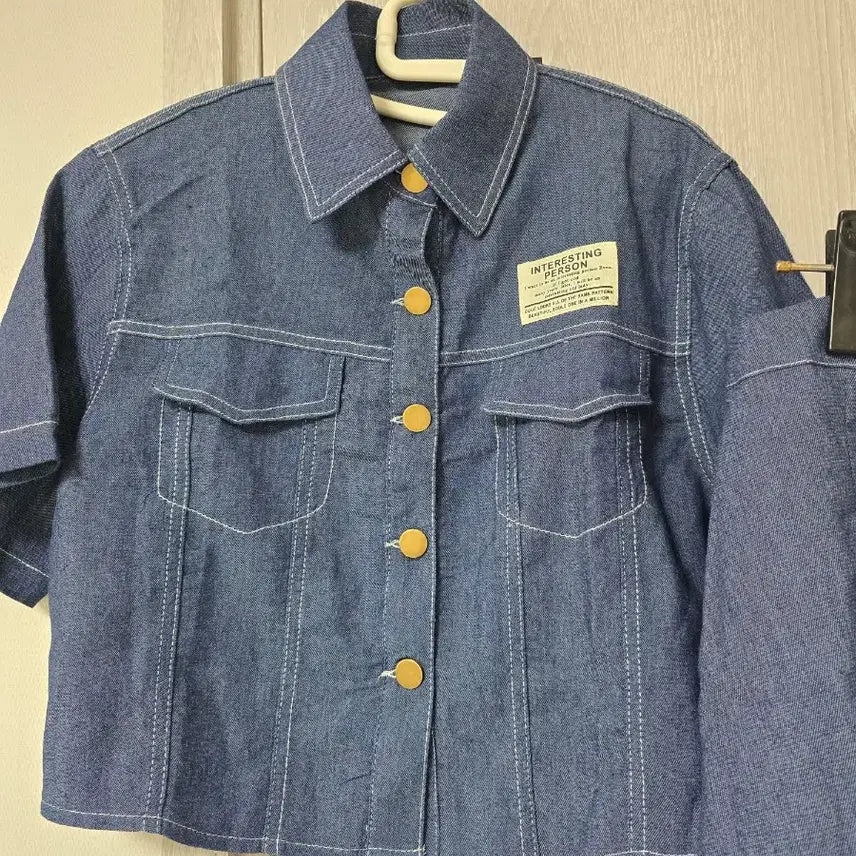 [SOLD OUT] 데님 자켓 스커트 세트