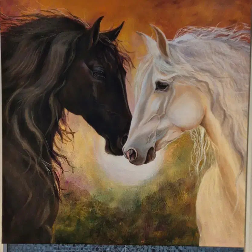[BUNJANG] Oil Painting - Together Forever / 언제나 우리함께