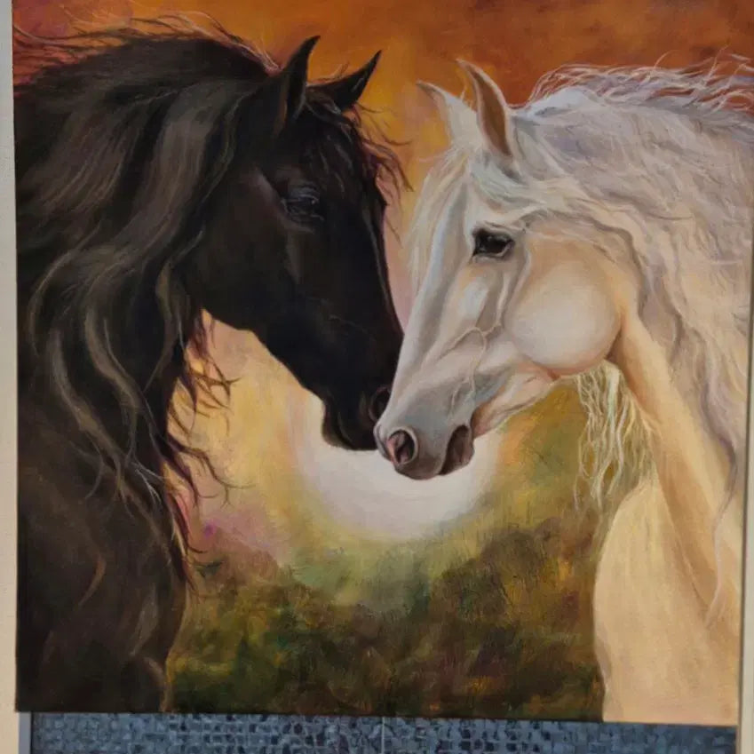 [BUNJANG] Oil Painting - Together Forever / 언제나 우리함께