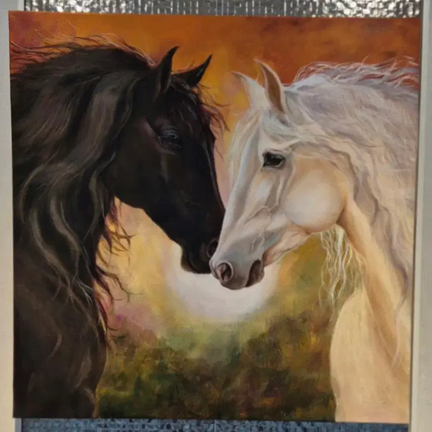 [BUNJANG] Oil Painting - Together Forever / 언제나 우리함께
