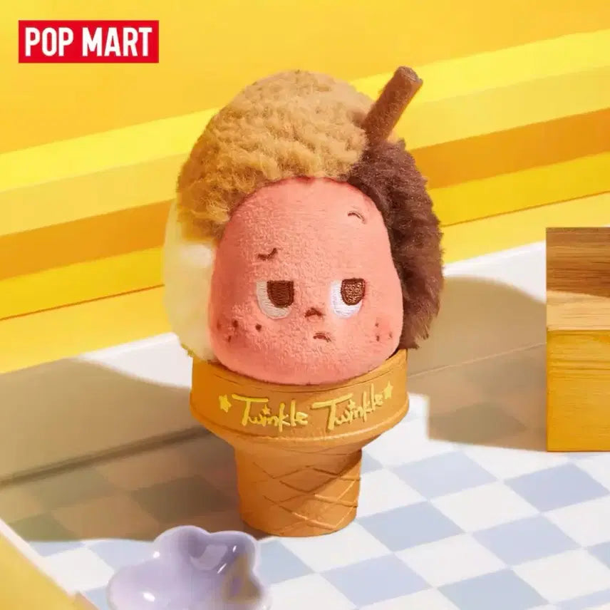 [SOLD OUT] 정가이하(스트로베리+시나몬)팝마트 작은별 문 젤라또 아이스크림 키링