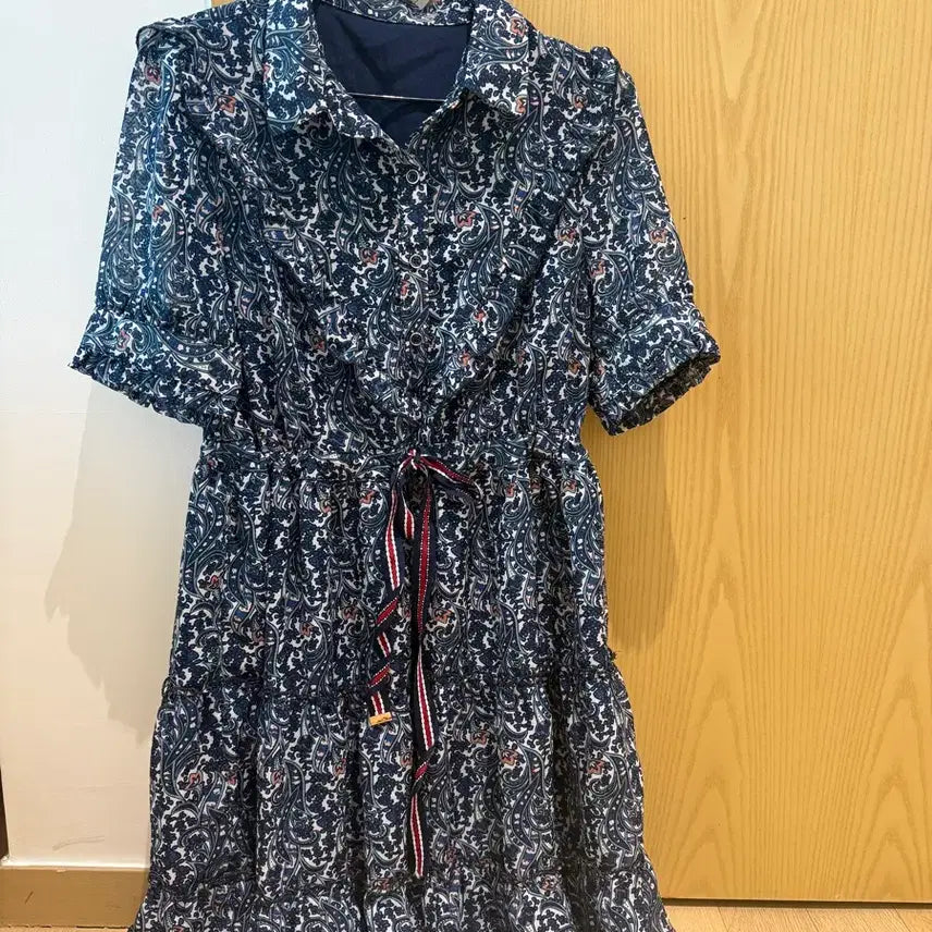 [BUNJANG] Paisley Chiffon Dress / 페이즐리 쉬폰 원핏