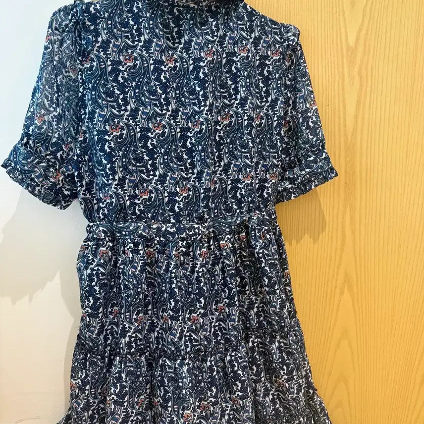 [BUNJANG] Paisley Chiffon Dress / 페이즐리 쉬폰 원핏