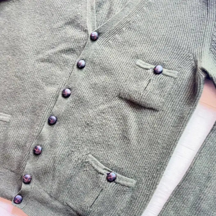 [BUNJANG] Dsquared2 Military Olive Cardigan - M Size / 정품 Dsquared2 Military Olive 가디건-M