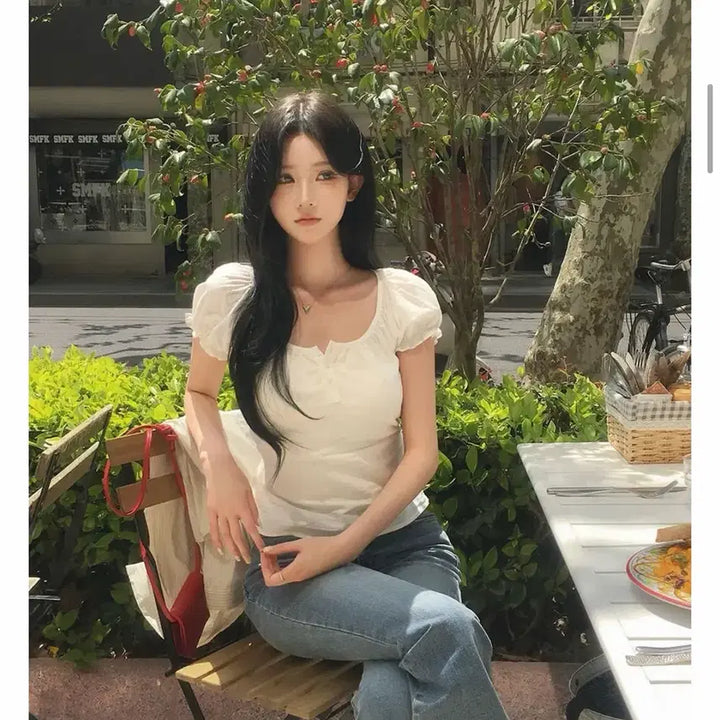 [BUNJANG] Vaydelie Blly Blouse / 베이델리 블리 블라우스