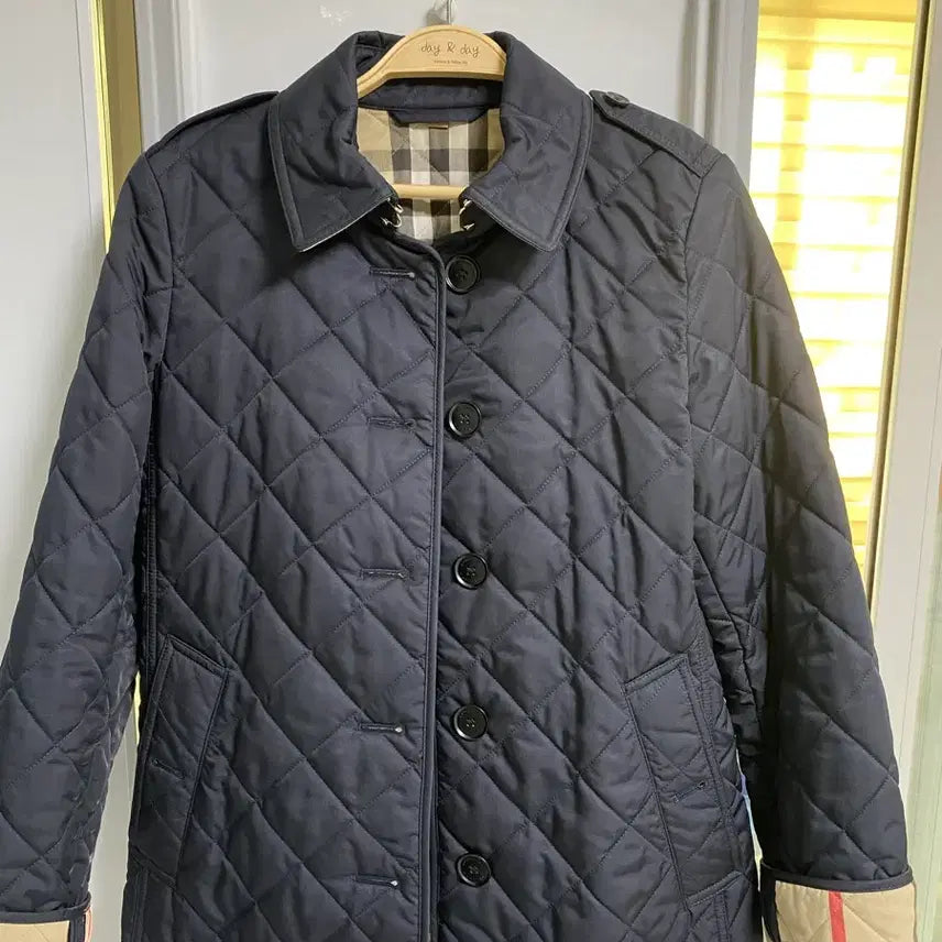 [BUNJANG] Burberry Diamond Quilted Jacket / 버버리 자켓