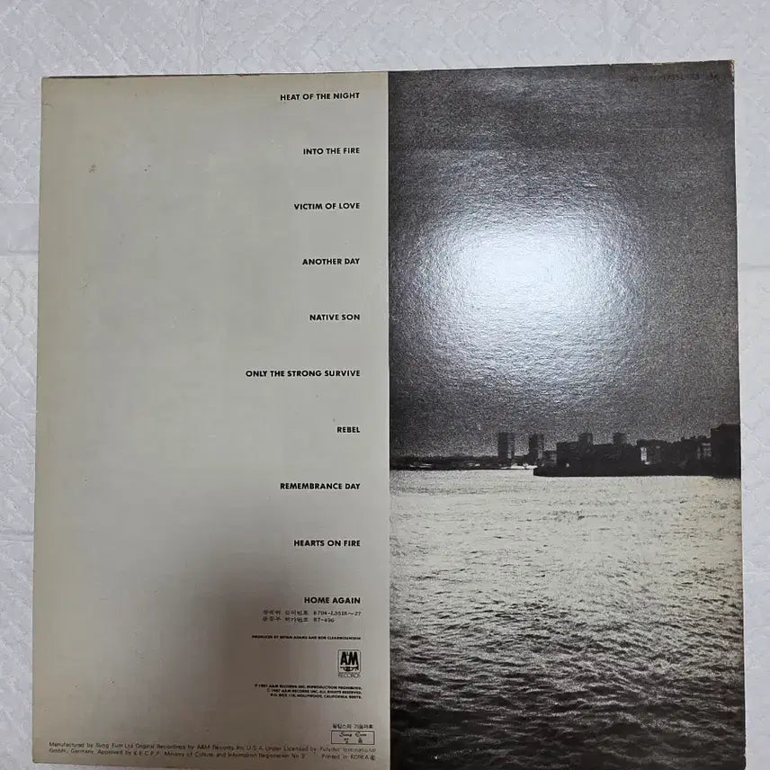 [BUNJANG] Bryan Adams Into The Fire LP / 브라이언 아담스 Into The Fire LP