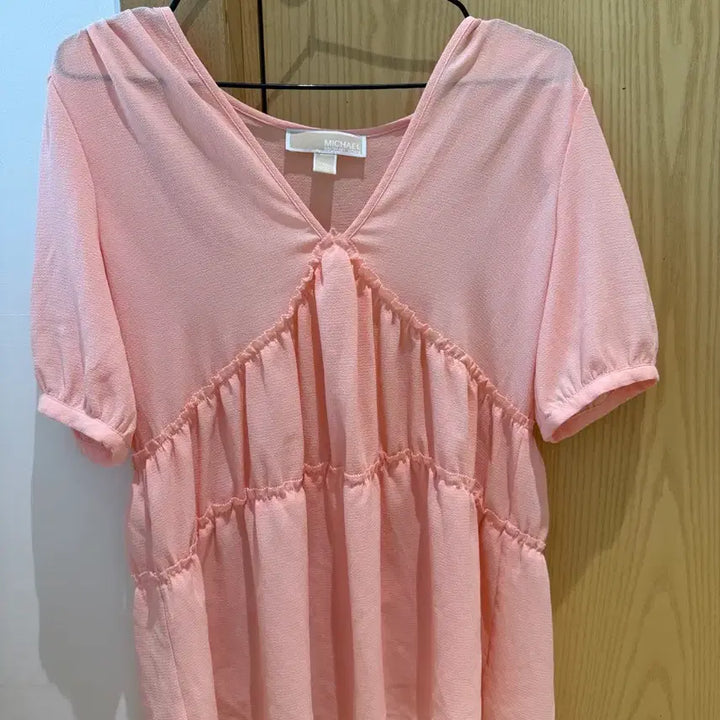 [BUNJANG] Michael Kors Pink Blouse M / 마이클코어스 핑크 블라우스 M