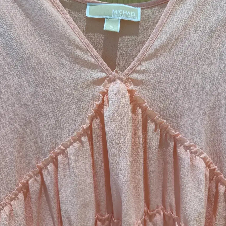 [BUNJANG] Michael Kors Pink Blouse M / 마이클코어스 핑크 블라우스 M