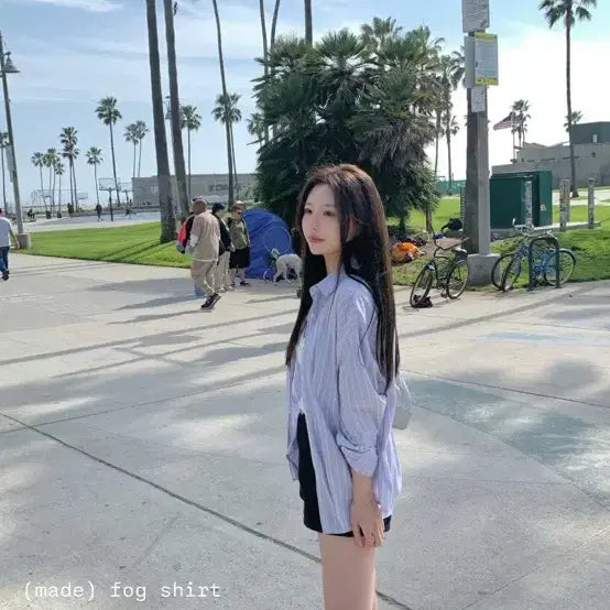 [BUNJANG] Live Our Fog Shirt / 리브아워 포그셔츠(fog shirt)