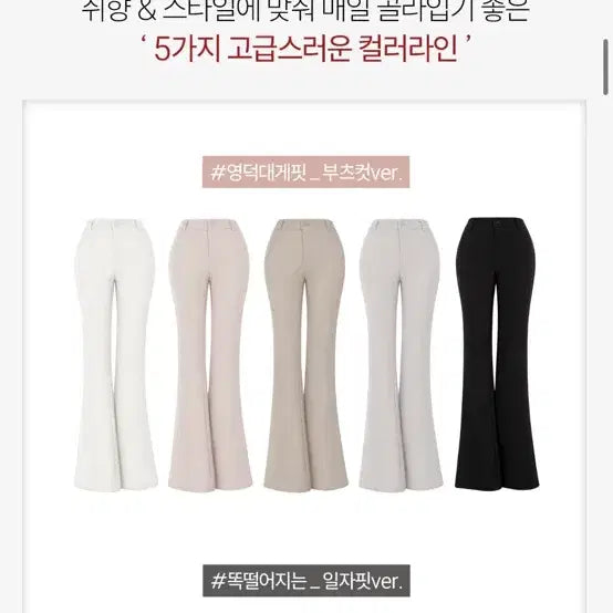 [BUNJANG] Mayyun Bootcut Slacks Light Gray S / 메이윤 부츠컷 슬랙스 라이트그레이 s