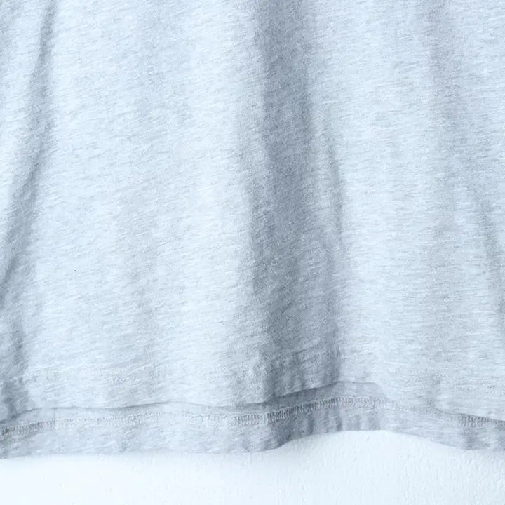 [BUNJANG] Tommy Hilfiger Small Logo Gray Polo T-shirt / (S-M) 타미힐피거 반팔 카라 티셔츠 스몰로고 그레이 기본-185DE