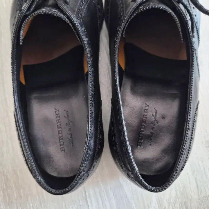 [BUNJANG] Burberry Whitchester Wingtip Shoes / 버버리 블랙 윙팁 남성 구두