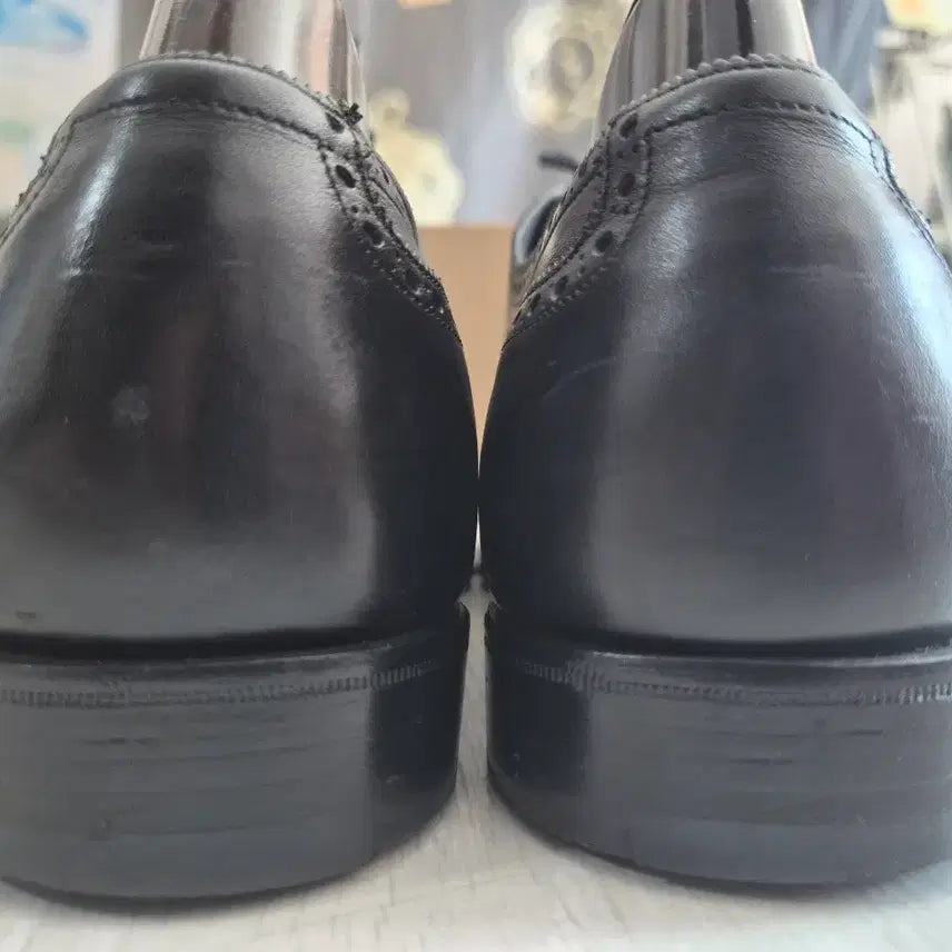 [BUNJANG] Burberry Whitchester Wingtip Shoes / 버버리 블랙 윙팁 남성 구두
