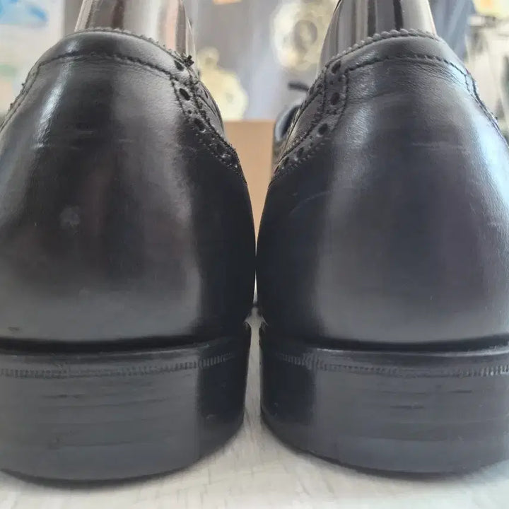 [BUNJANG] Burberry Whitchester Wingtip Shoes / 버버리 블랙 윙팁 남성 구두