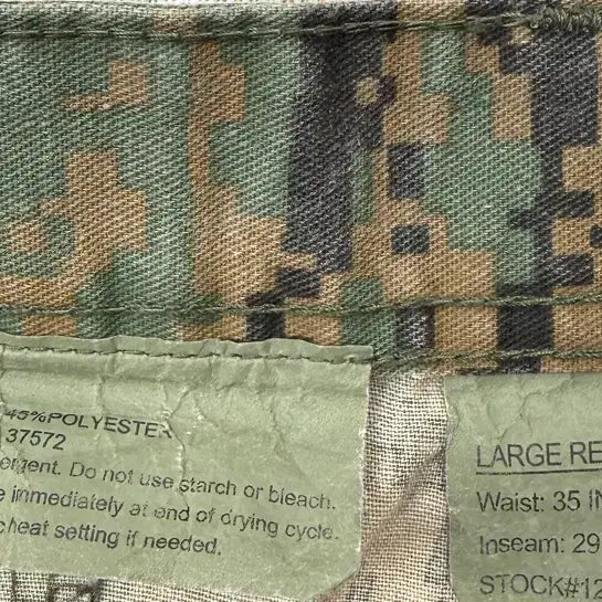 [BUNJANG] ROTHCO Digital Camo BDU Cargo Pants / ROTHCO 디지털 카모 BDU 카고팬츠 L/R