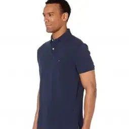 [BUNJANG] Tommy Hilfiger Navy Short Sleeve Polo Shirt / 무배 정품 새상품 타미힐피거 네이비 반팔 폴로티셔츠