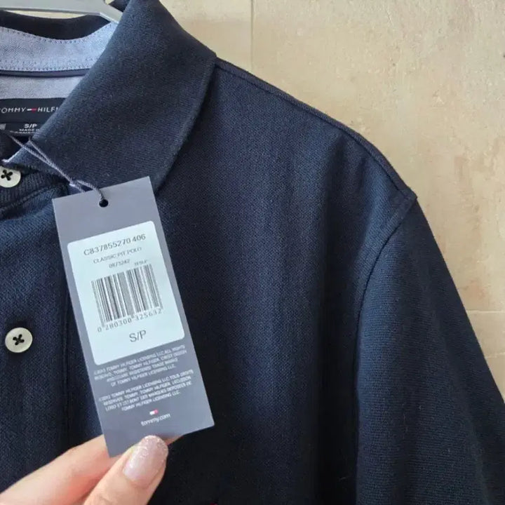 [BUNJANG] Tommy Hilfiger Navy Short Sleeve Polo Shirt / 무배 정품 새상품 타미힐피거 네이비 반팔 폴로티셔츠