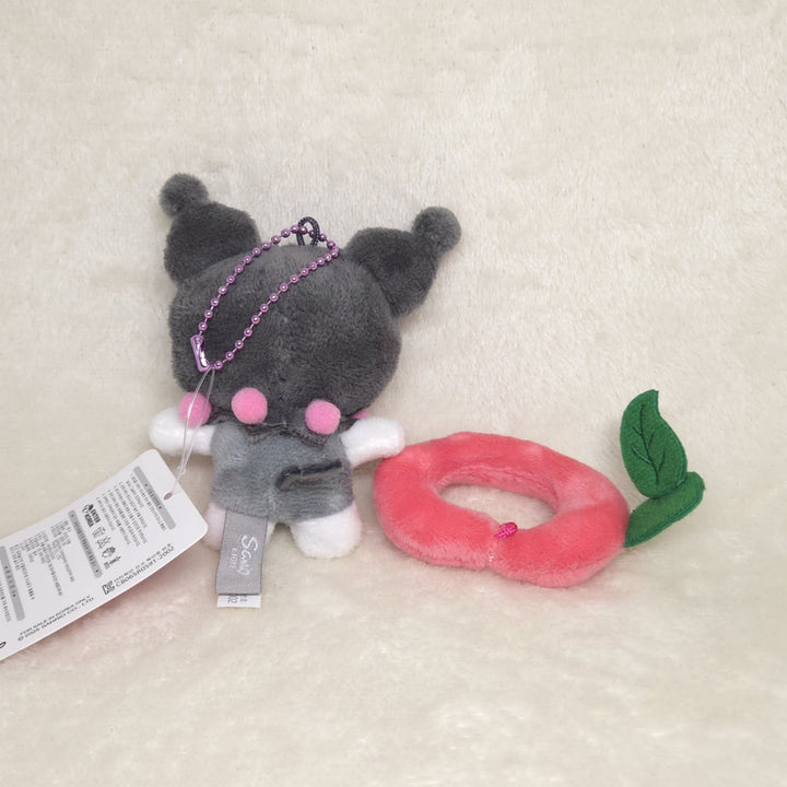 [BUNJANG] Sanrio Kuromi Summer Vacation Series Keyring Doll / (새상품/정품) 산리오 써머 바캉스 시리즈 쿠로미 키링 인형 굿즈 8cm