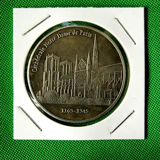 [BUNJANG] France Notre Dame Cathedral Commemorative Coin / 프랑스 5프랑 노트르담 대성당 기념주화