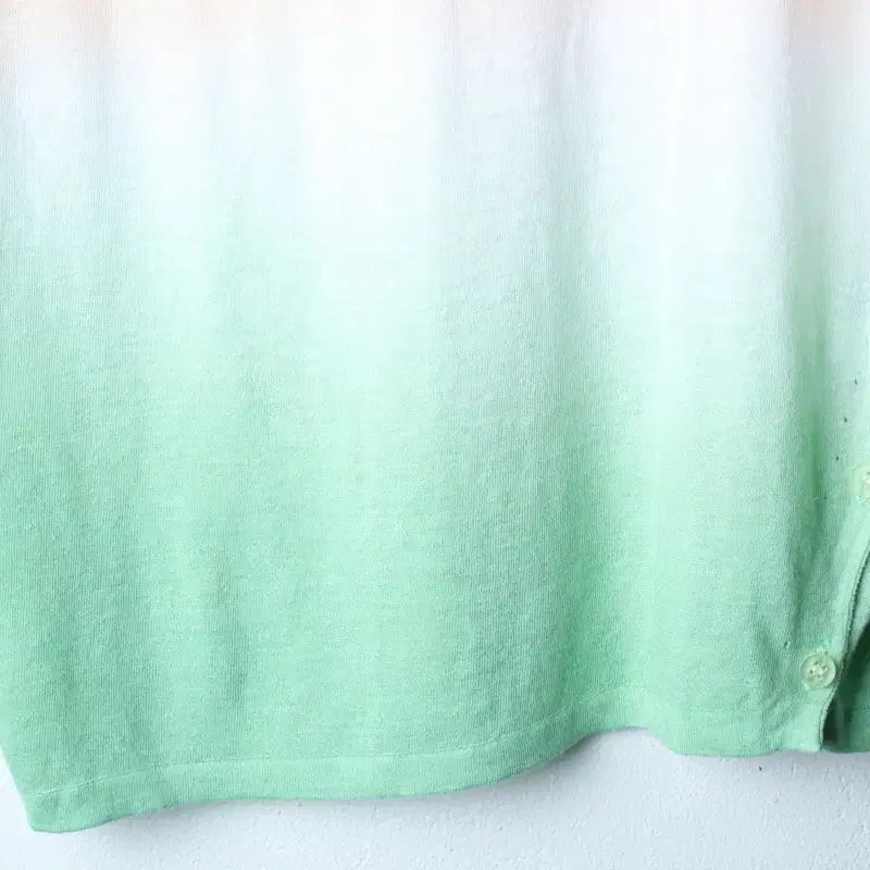 [BUNJANG] W(F) Hanseom Knit Color Mix Long Sleeve T-shirt / W(F) 반팔 티셔츠 한섬 니트 컬러믹스 롱-185E2