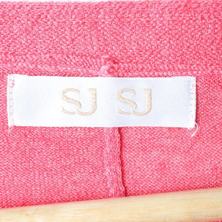 [BUNJANG] W(F) Hanseom Knit Color Mix Long Sleeve T-shirt / W(F) 반팔 티셔츠 한섬 니트 컬러믹스 롱-185E2