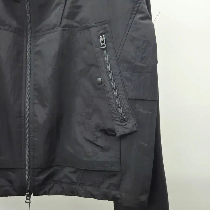 [SOLD OUT] 솔리드옴므 블랙 후드 바람막이 자켓 46(95) 52(110)
