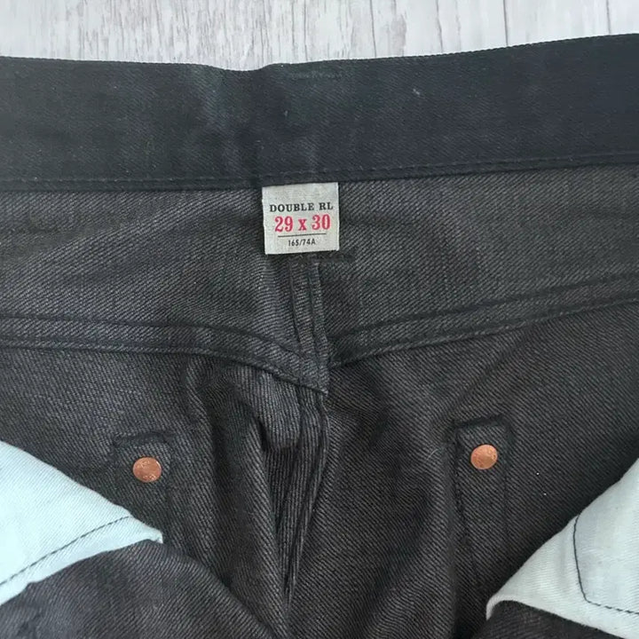 [BUNJANG] RRL Vintage Five Pocket Fit Black on Black Jeans / RRL 빈티지 파이브 포켓 핏 블랙 온 블랙 29x30