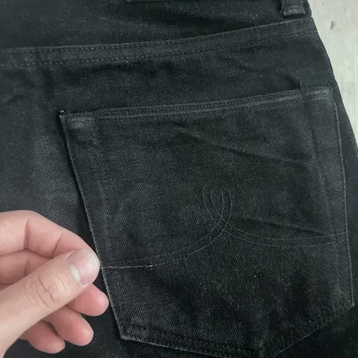 [BUNJANG] RRL Vintage Five Pocket Fit Black on Black Jeans / RRL 빈티지 파이브 포켓 핏 블랙 온 블랙 29x30